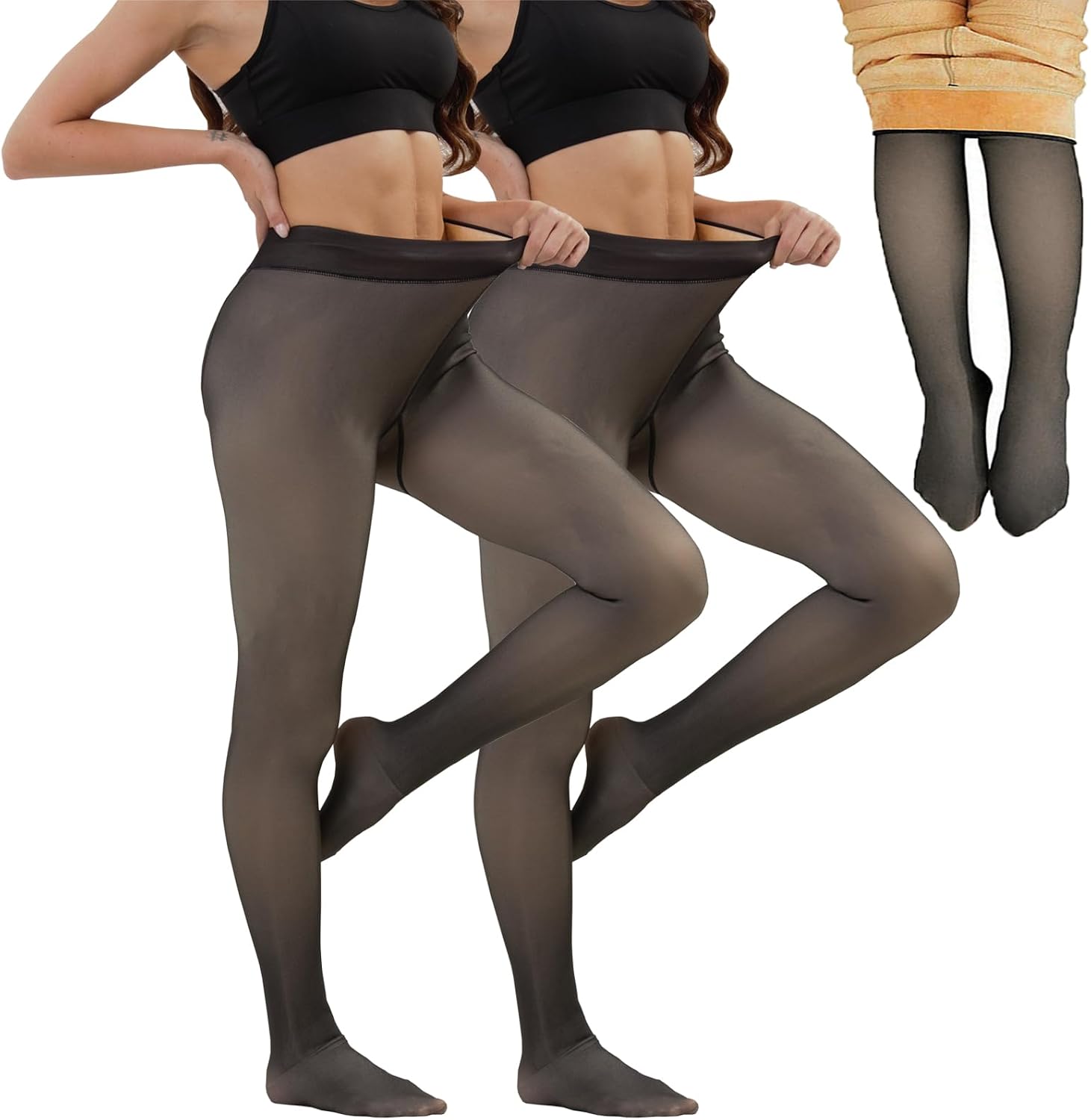 Detalle de Merlvida Collant polaire thermique 320