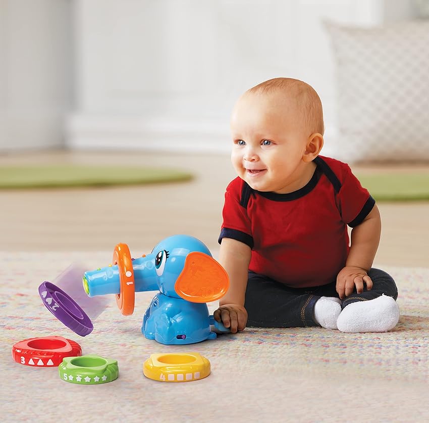 Thumbnail 2 de VTech Tito cuenta y aprende, figura apilable para bebés