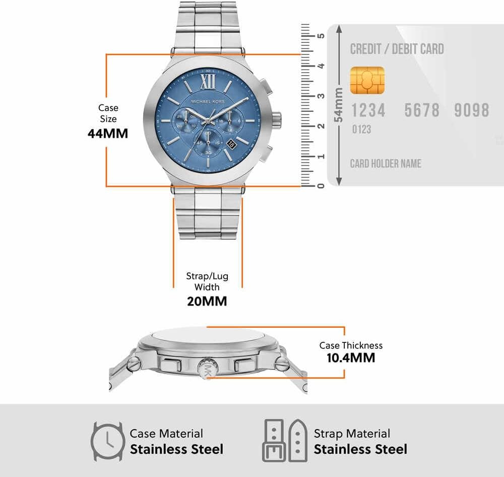 Thumbnail 6 de Michael Kors Billie Herren Uhr MK9220 – 44 mm Chronograph mit Quarzwerk