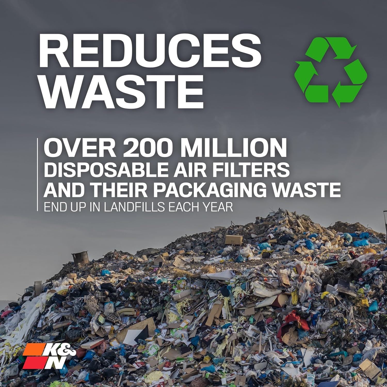 Thumbnail 4 de K&N 33-2966 Replacement Air Filter, Heather Red