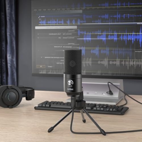Thumbnail 9 de FIFINE K669B USB Condenser Microphone for PC – Straightforward USB Mic with Volume Knob