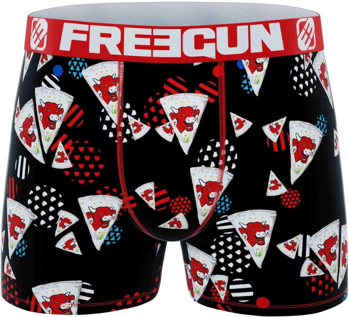 Thumbnail 4 de FREEGUN lot de 5 boxers homme La Vache Qui Rit – Caleçons stretch ultra-doux