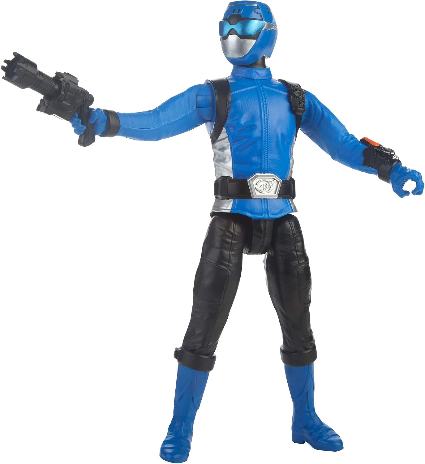 Detalle de Hasbro Power Rangers Beast Morphers E5939AC2 Blue Ranger Figure, 12-inch