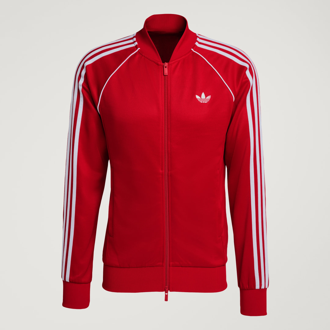 Thumbnail 3 de Chaqueta deportiva SST de Adidas (Rojo) — guía de compra y uso