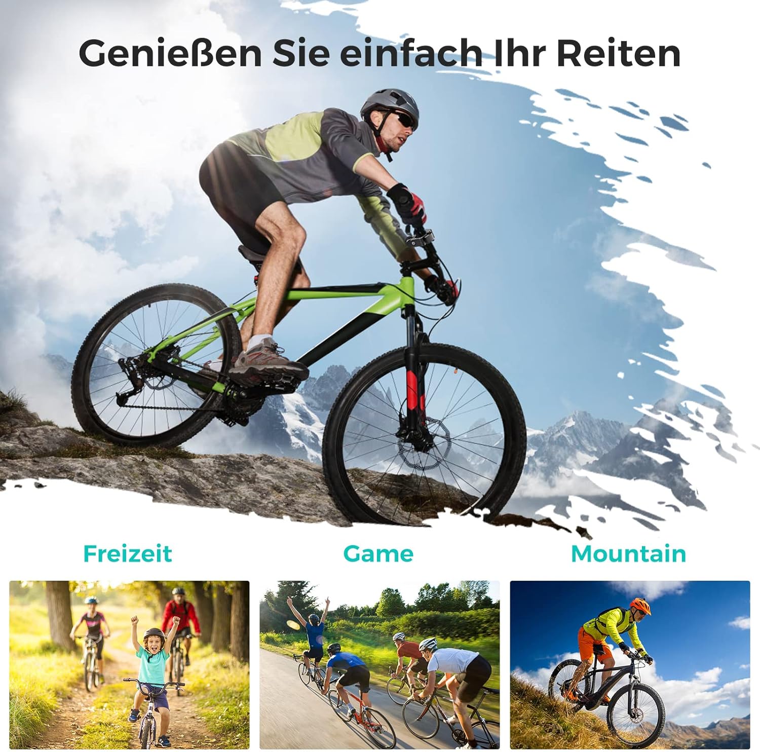 Detalle 2 de Fahrradklingel aus Aluminiumlegierung – Mini Klingel 100 dB, 22–24 mm Lenker, Schwarz