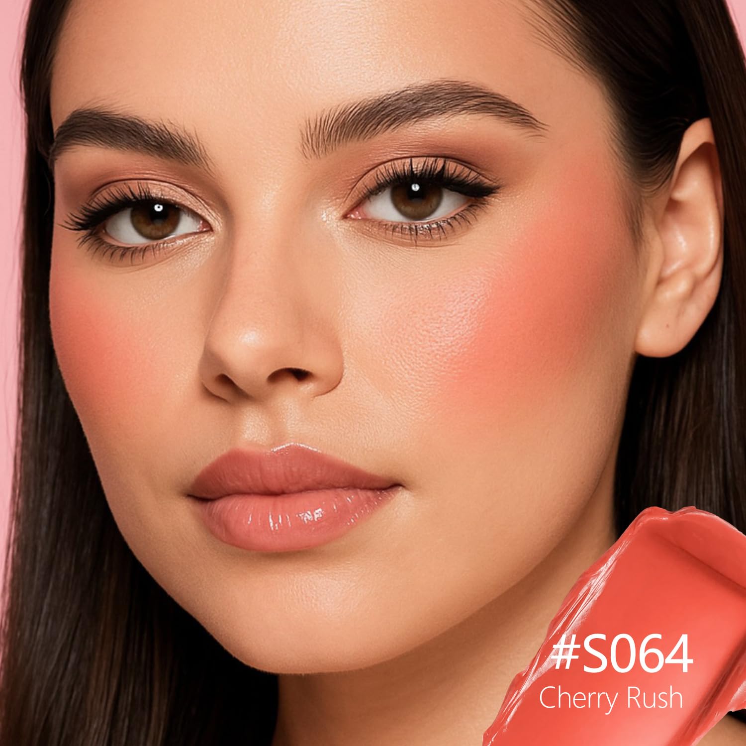 Thumbnail 1 de Fillwie cream and powder blush duo, coral pink