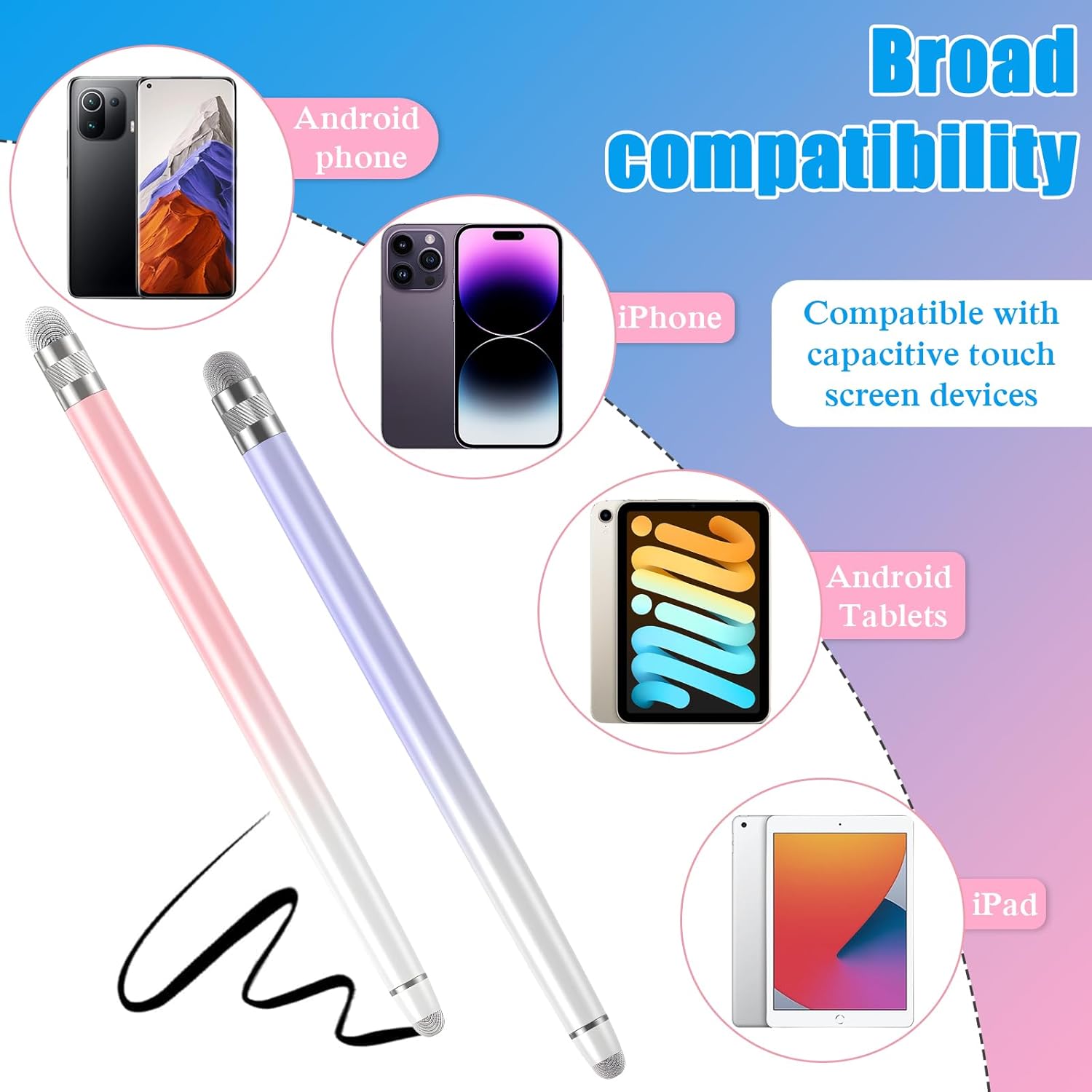 Thumbnail 5 de Bopomofo Stylus Pen 2-Pack for Touchscreens 🎧