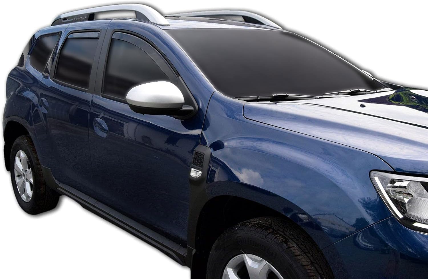 Thumbnail 2 de GP Déflecteurs d'air pour Duster (2017-2024) — Ensemble 4 pièces, gris tinté