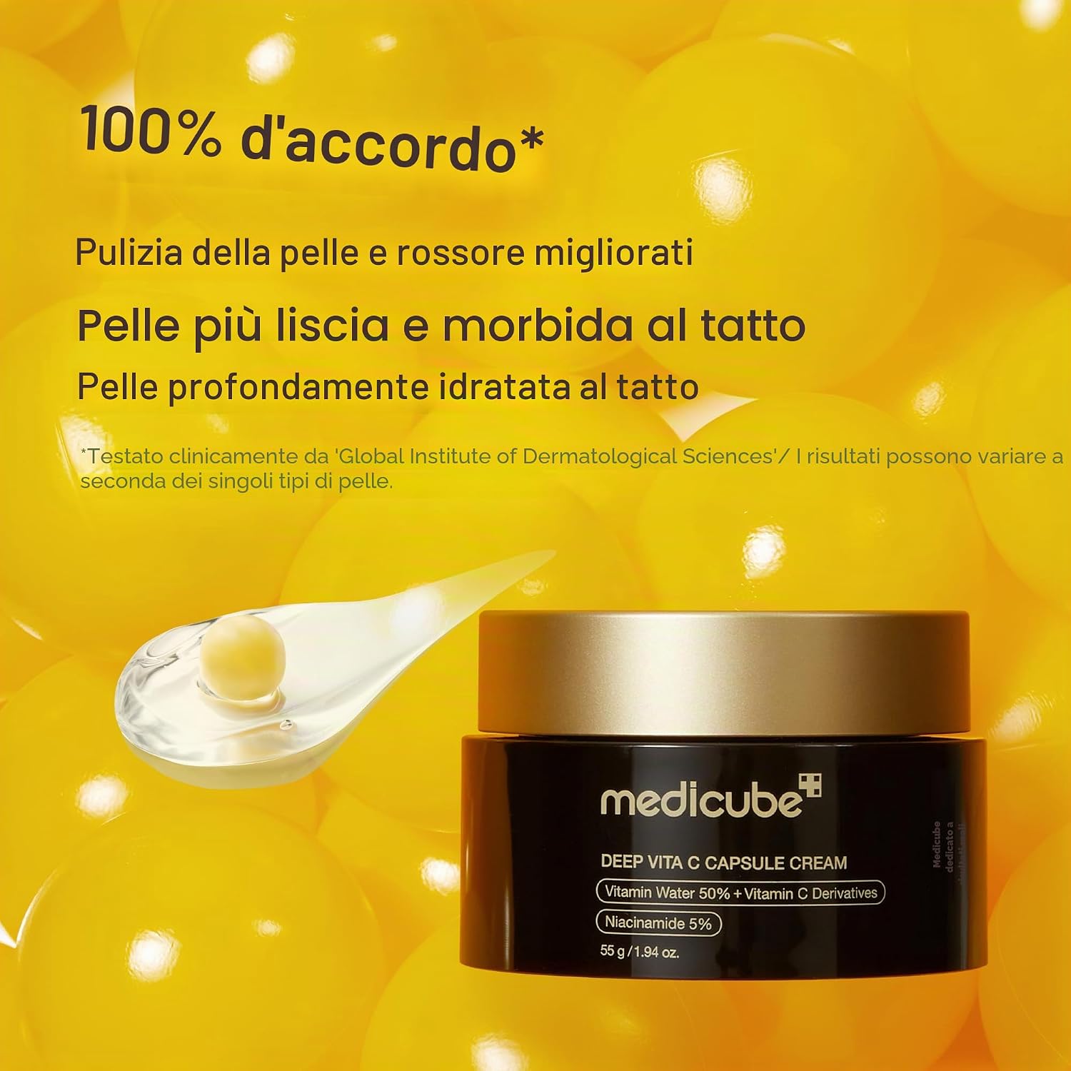 Thumbnail 4 de MEDICUBE Deep Vita C Capsule Cream (55 g) – crema viso con vitamina C