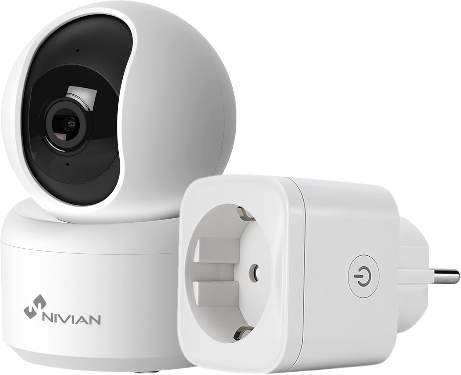 Detalle de NIVIAN Caméra dôme WiFi 2K 360º