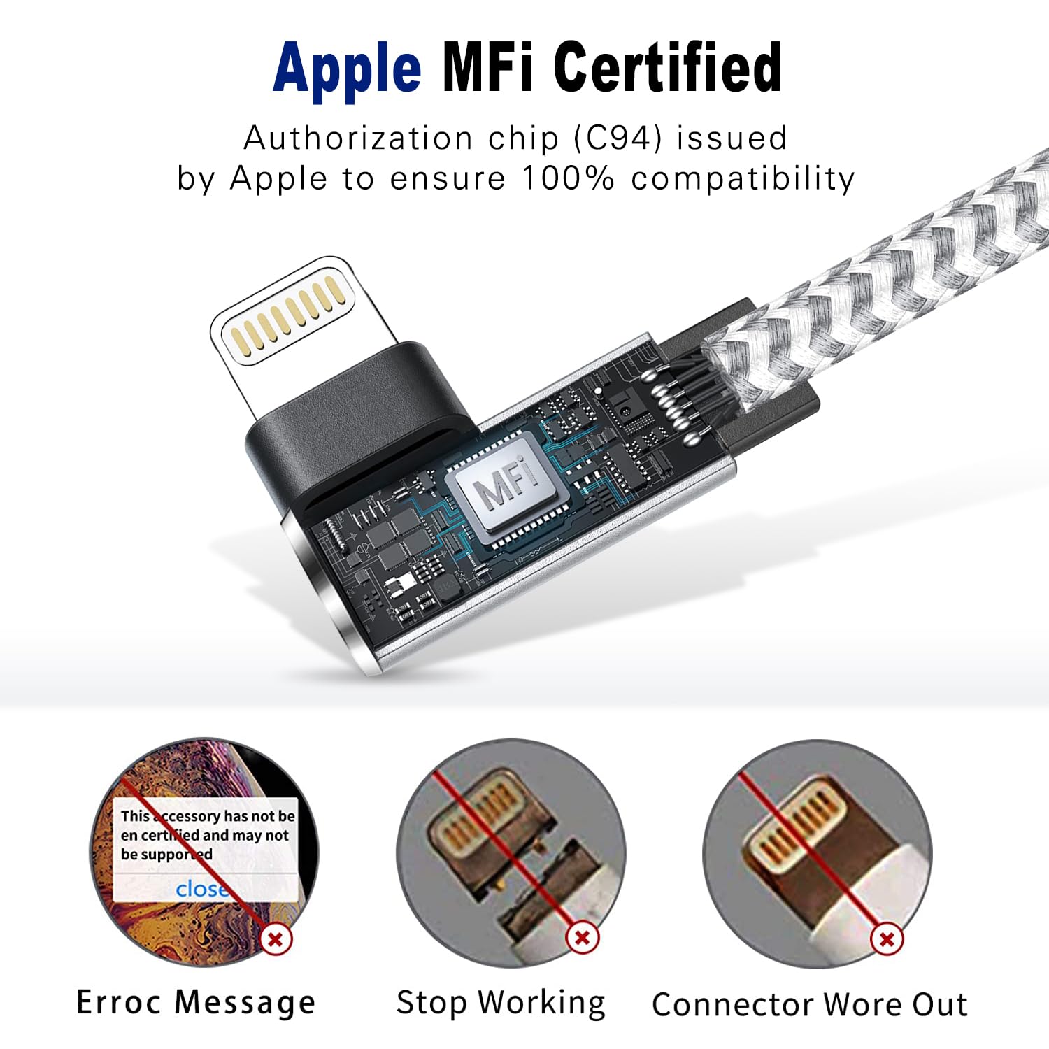 Detalle 2 de USB-C to Lightning Cable, 6 ft