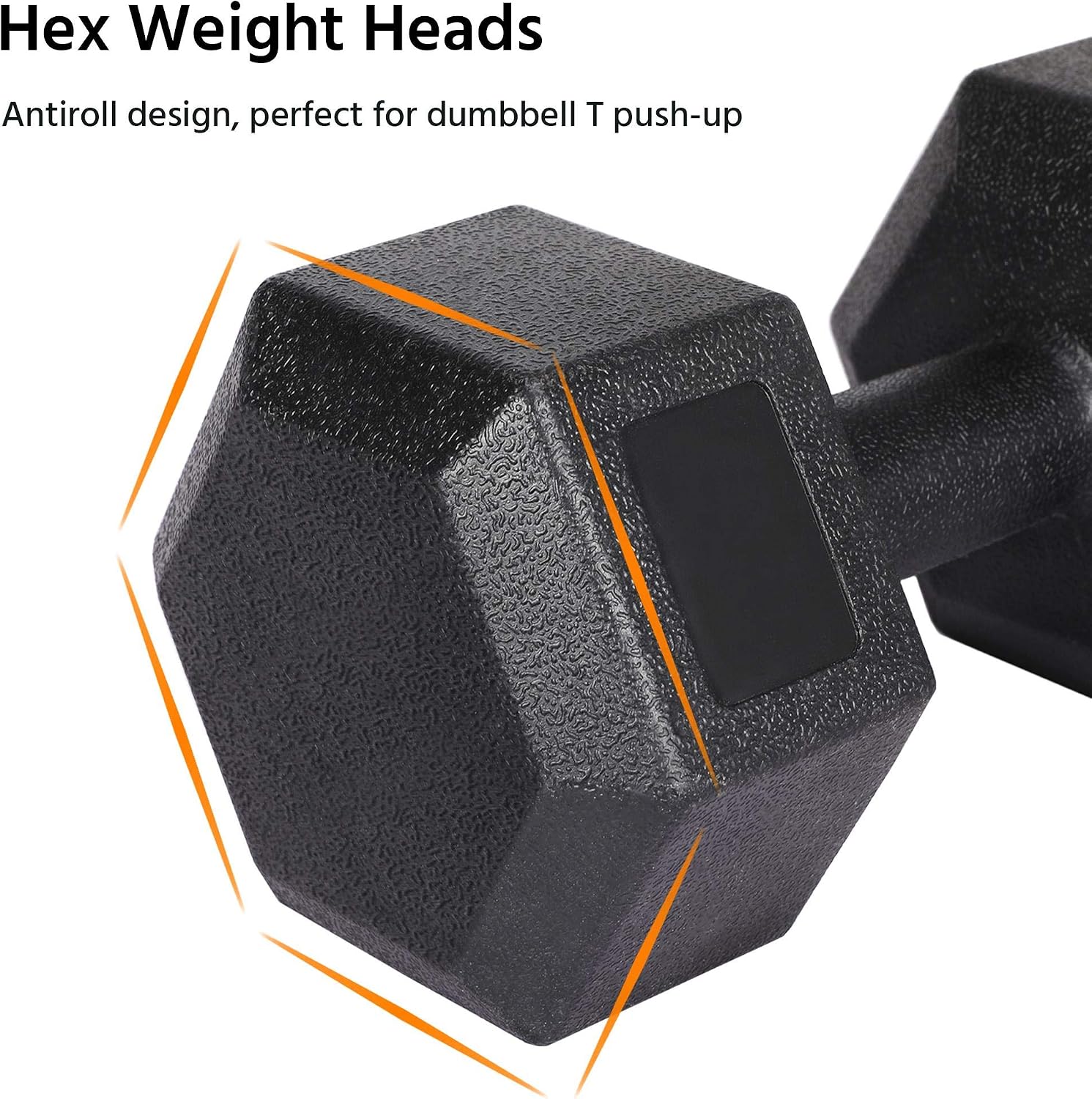 Thumbnail 6 de Yaheetech 5kg hex dumbbell pair set
