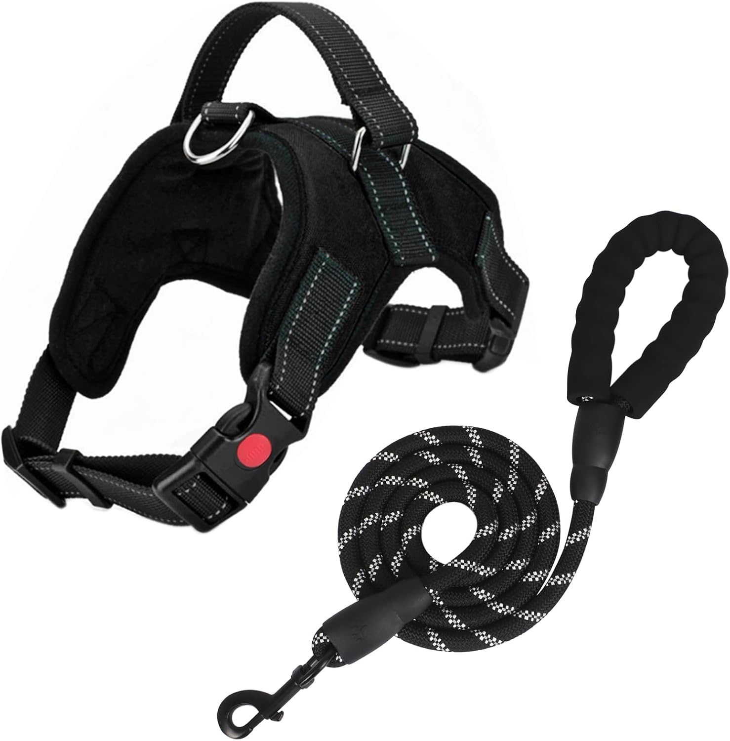 Detalle de FYY No Pull Dog Harness Breathable Adjustable Vest