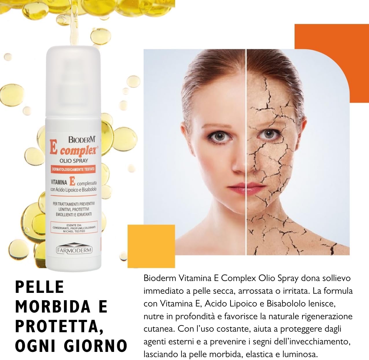 Detalle 2 de BIODERM Vitamina E Complex Olio Spray 125 ml