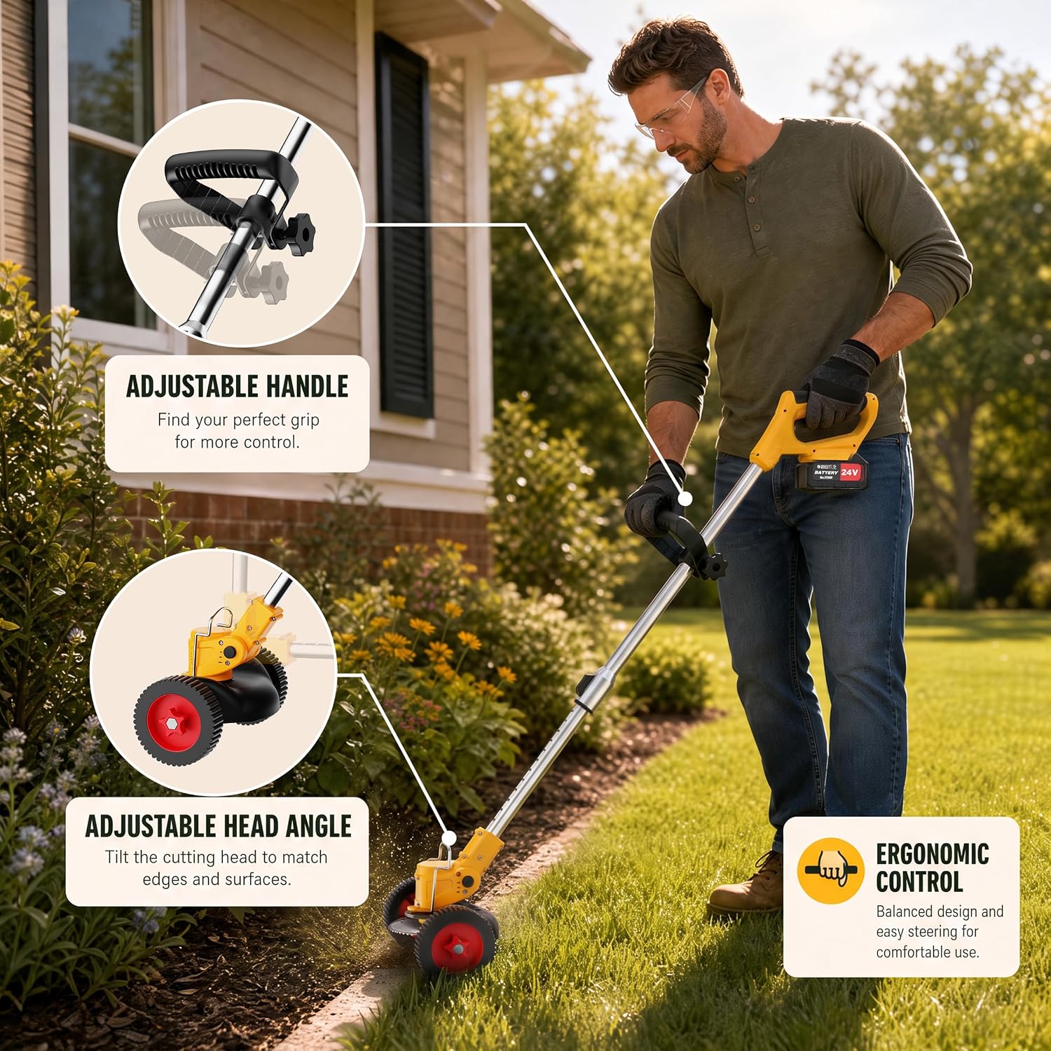 Thumbnail 6 de Cordless Weed Trimmer 24V