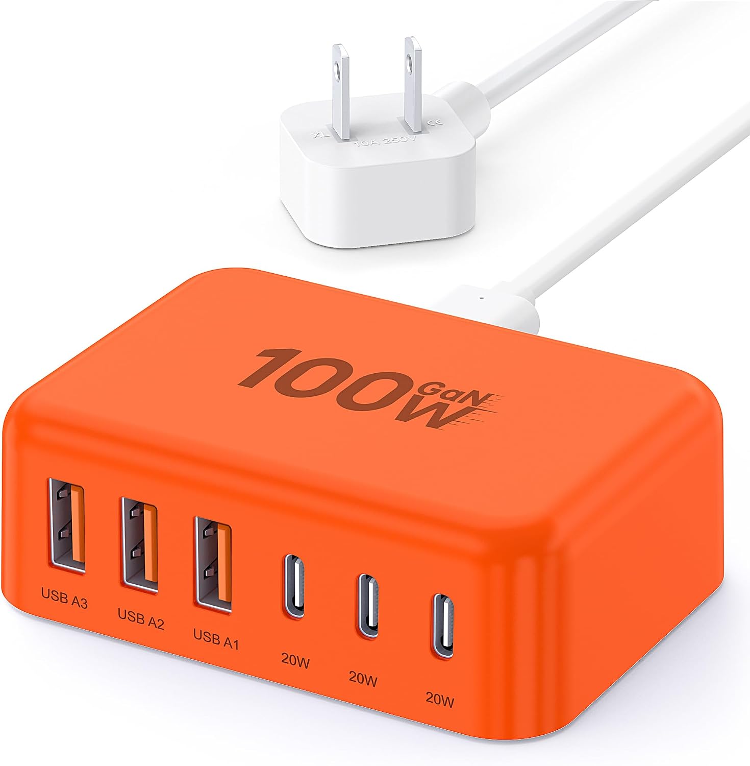 Detalle de USB charging station 100W