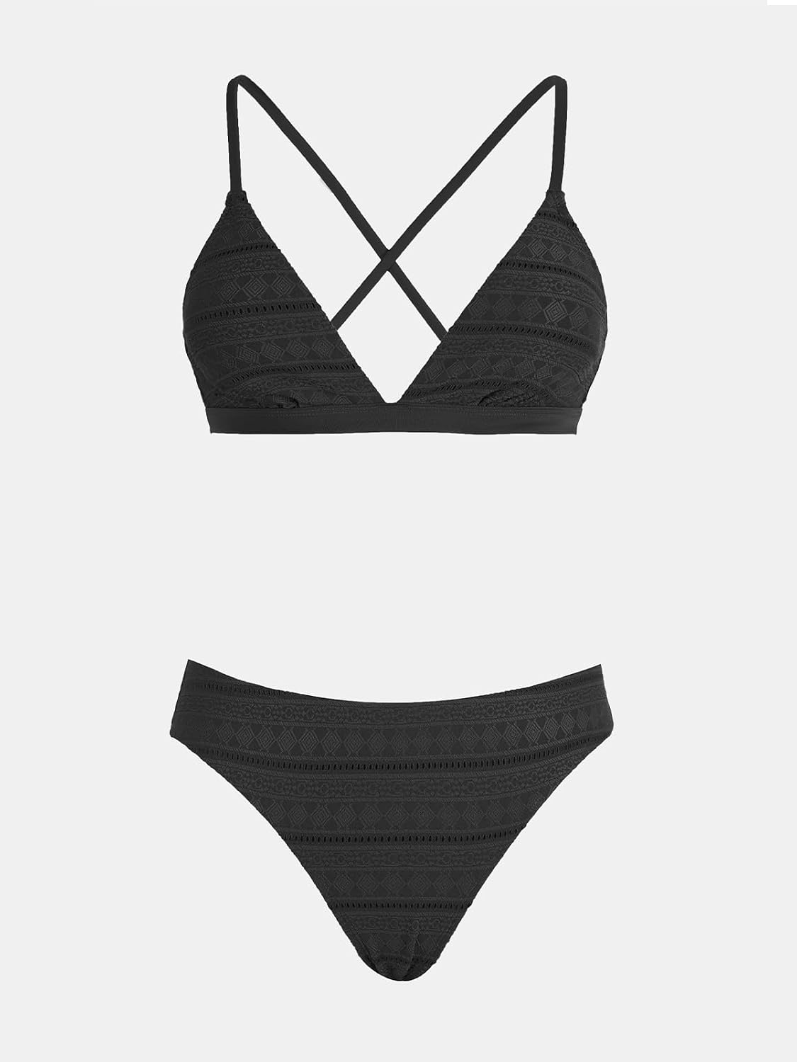 Thumbnail 5 de CUPSHE Bikini Set Triangel mit V-Ausschnitt