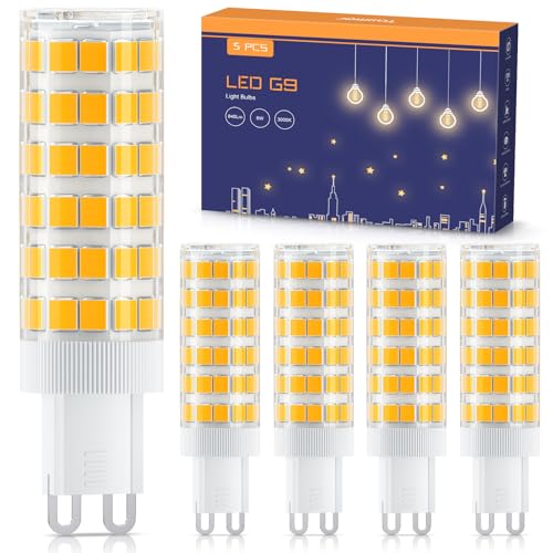 Detalle de TASMOR G9 LED 8W: Lampada G9 3000K 840 lm per un’illuminazione calda e durevole