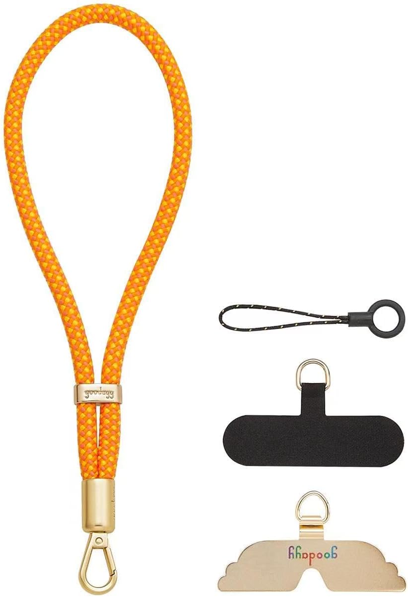 Detalle de GOODAYY Phone Wrist Strap with Adjustable Elasticity: A Practical Universal Lanyard for Everyday Phone Security