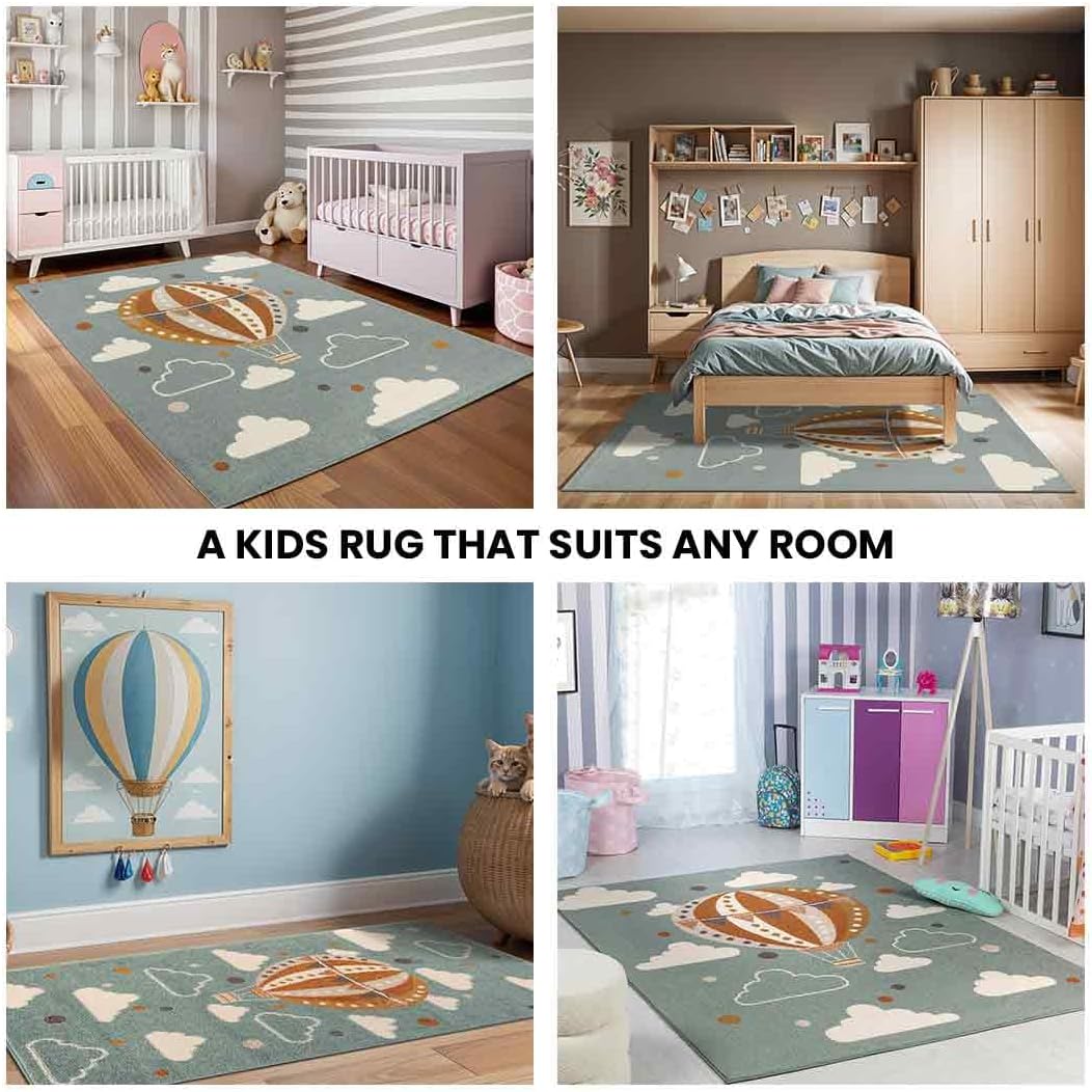 Thumbnail 4 de Livabliss Hot Air Balloon Rug 80x150 cm
