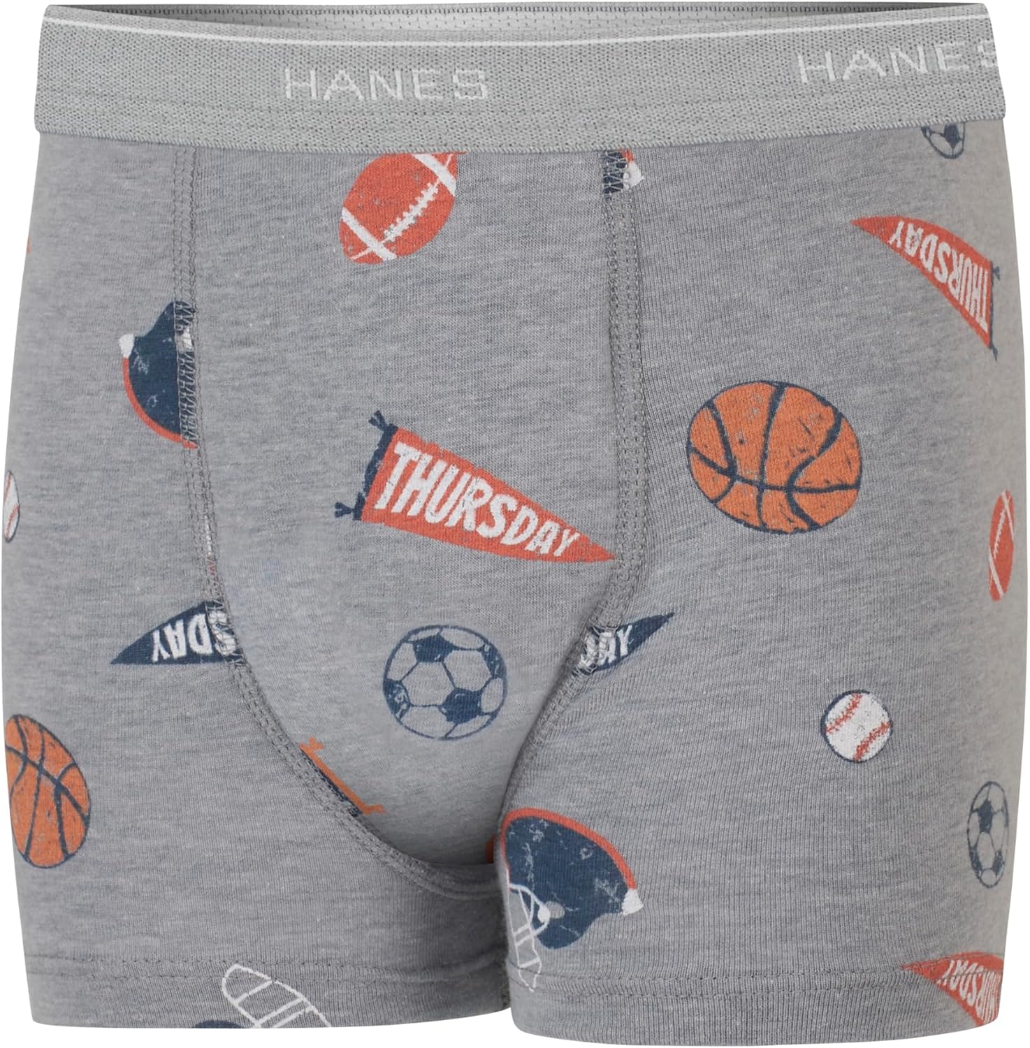 Thumbnail 1 de Hanes Boys' Potty Training Underwear, 7-Pack Cotton Boxer Briefs with Leak Liner