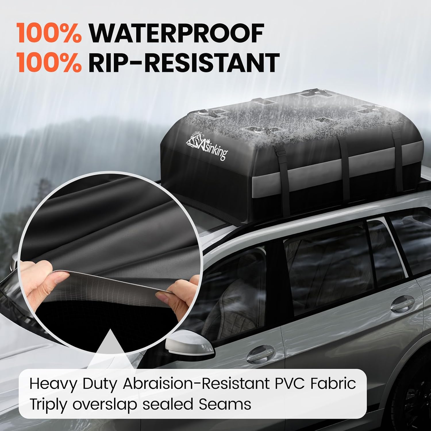 Thumbnail 2 de Asinking Rooftop Cargo Carrier 21 cu ft