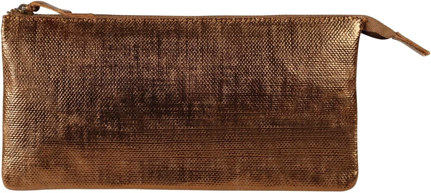 Thumbnail 3 de Clairefontaine 400021C Grande Trousse Scolaire 2 compartiments – Véritable Cuir d’Agneau, 22x11 cm