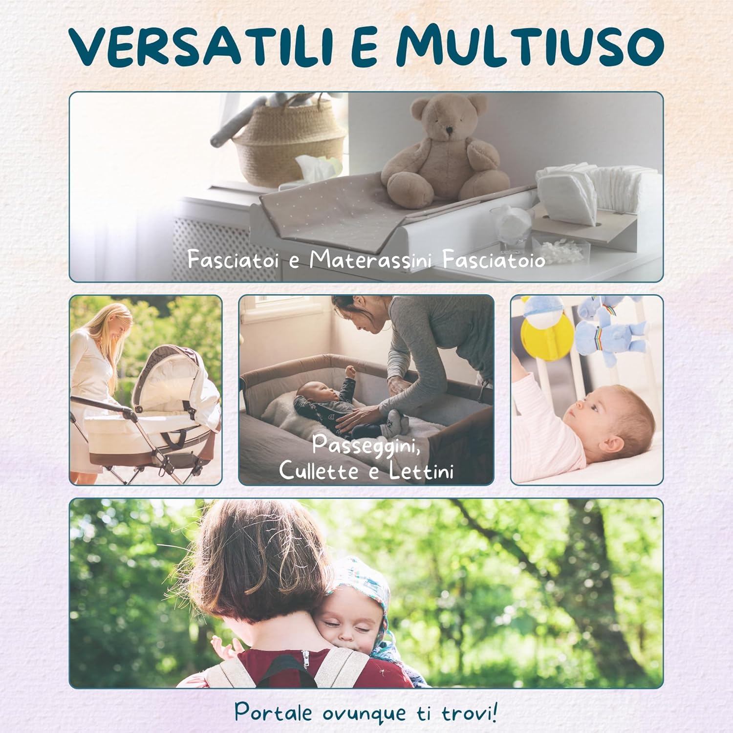 Thumbnail 5 de Dailee Bed 40x60: Traversine neonato 150x, fasciatoio e cambio pannolino – 6 confezioni da 25 pezzi (scorta)