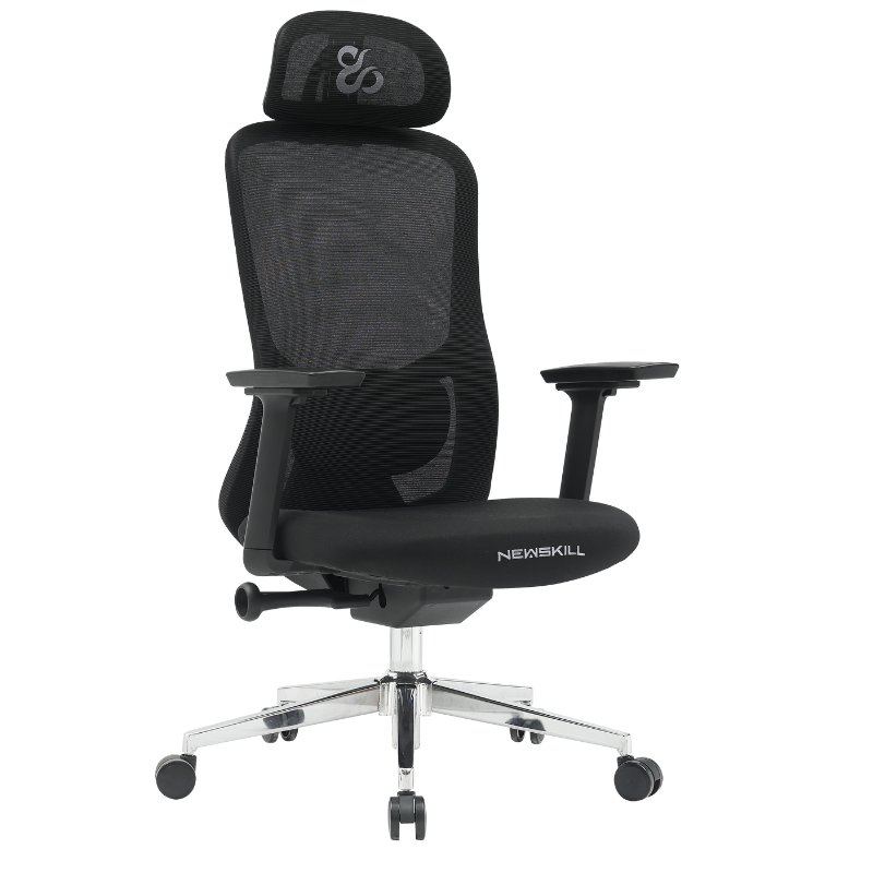 Detalle de Newskill NUE: Silla Gaming Ergonómica de Malla Transpirable, Negro