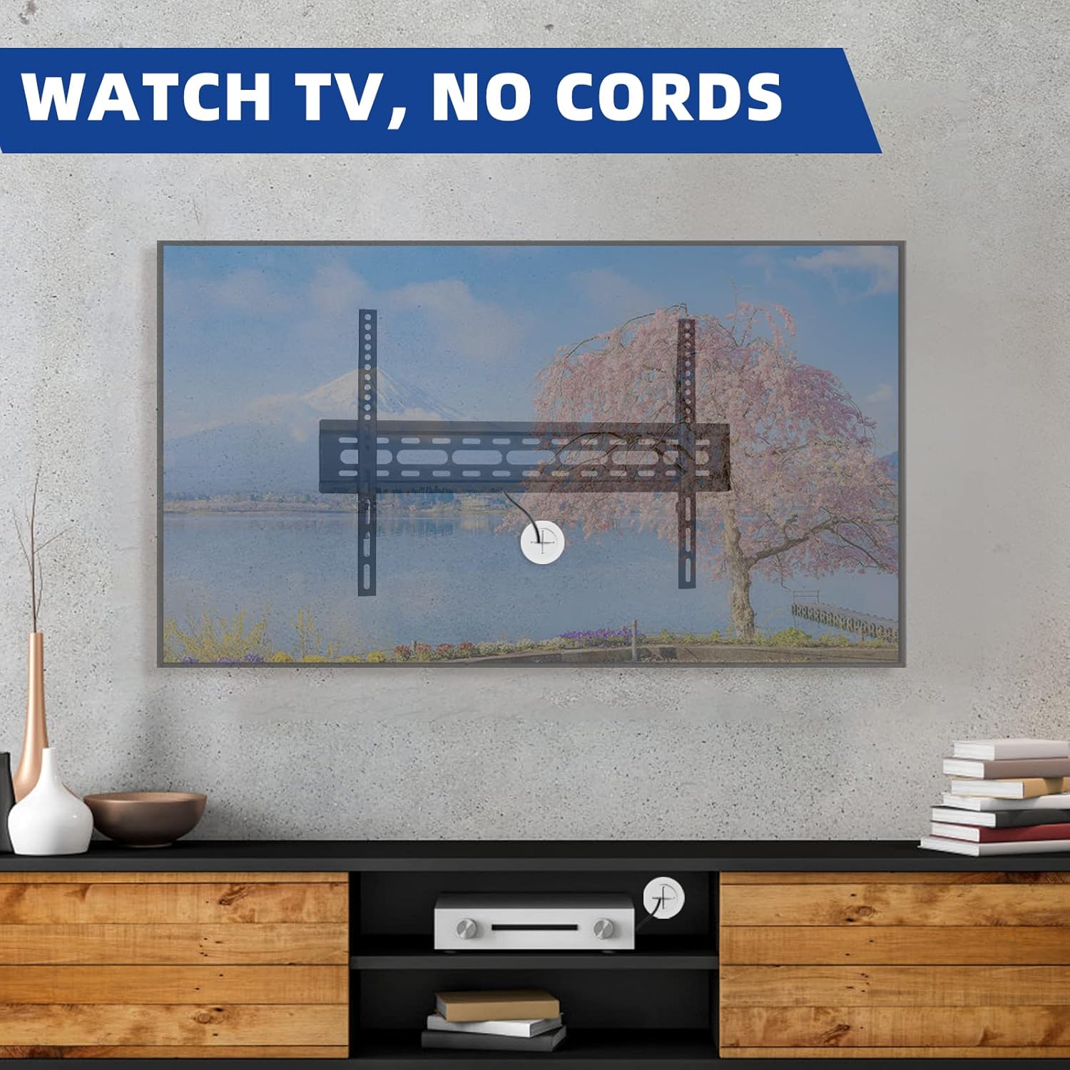 Detalle 2 de TV Wire Hider Kit 12–18mm wall pass-through
