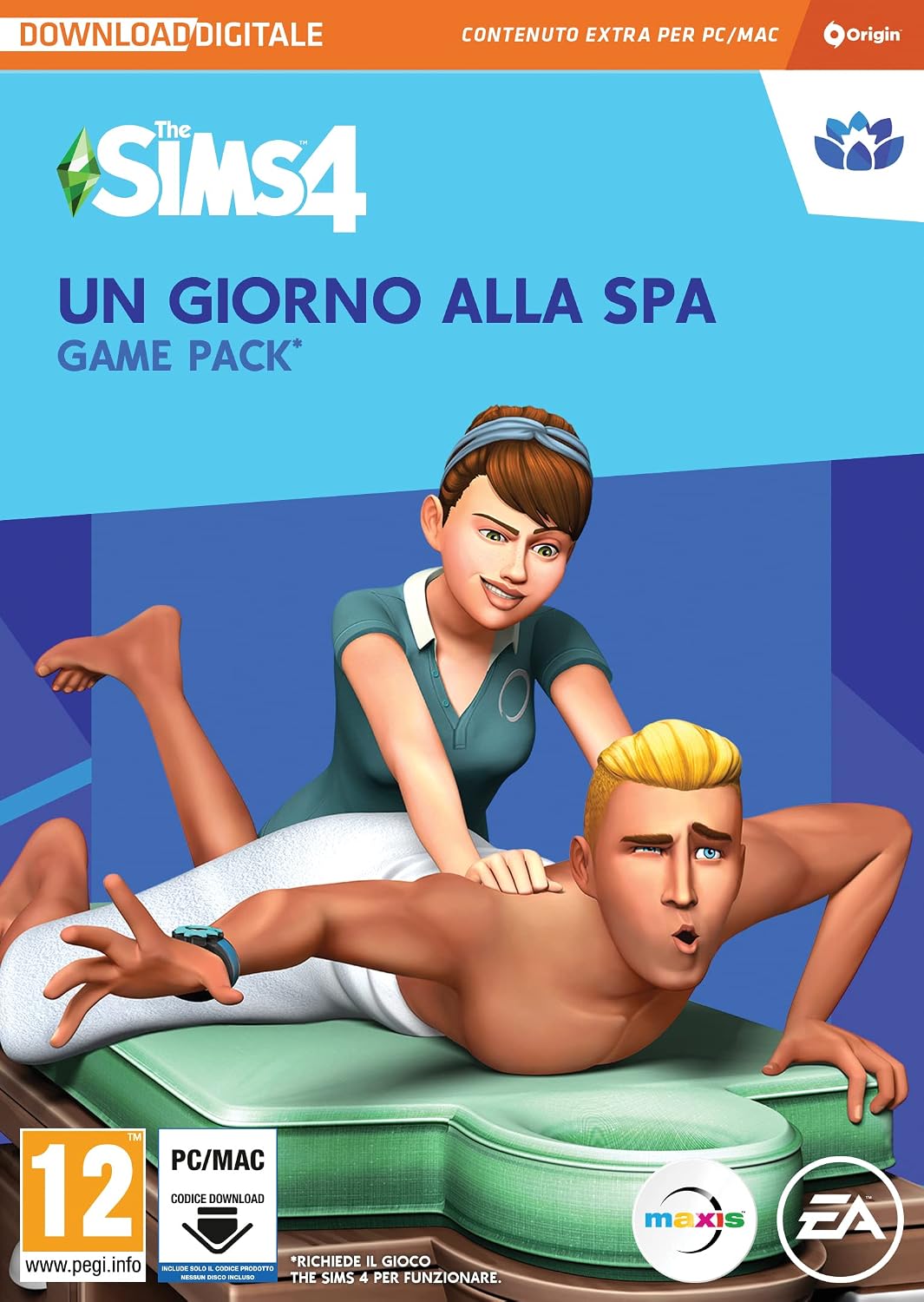 Detalle de The Sims 4 Un giorno alla Spa | Codice Origin per PC