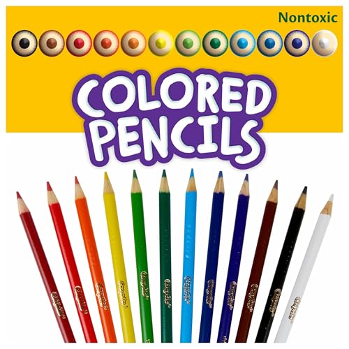 Detalle 2 de Crayola Bulk Colored Pencils (24 packs, 12 colors each) for Kids — Classroom Must Haves