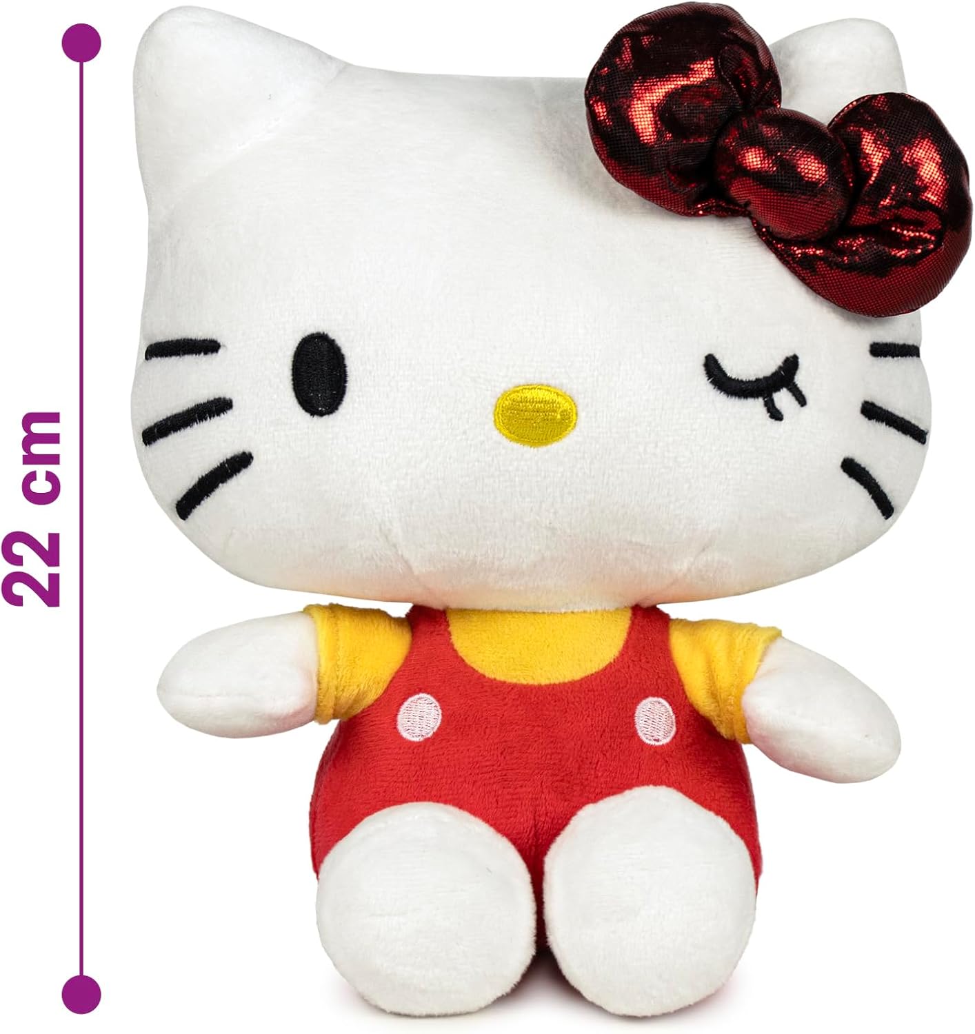 Thumbnail 1 de Hello Kitty My Bestie Forever Plush, 22cm Red – Official Licensed Merchandise