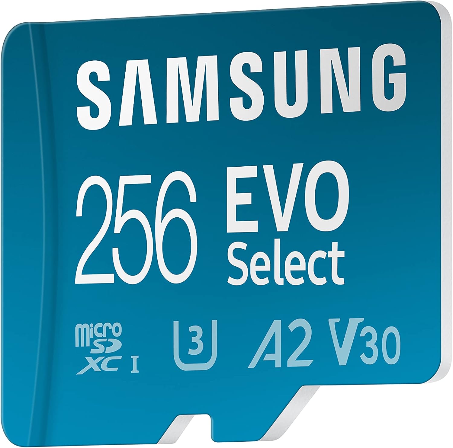 Thumbnail 2 de Samsung EVO Select (2024) microSD-Karte 256 GB + SD-Adapter – zuverlässiger Speicher für Smartphone und Tablet