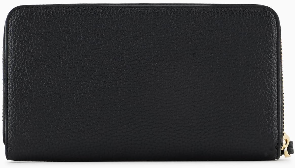 Thumbnail 2 de Armani Exchange Donna Susy Zip Around in ecopelle tessuto soft, nero (taglia unica)