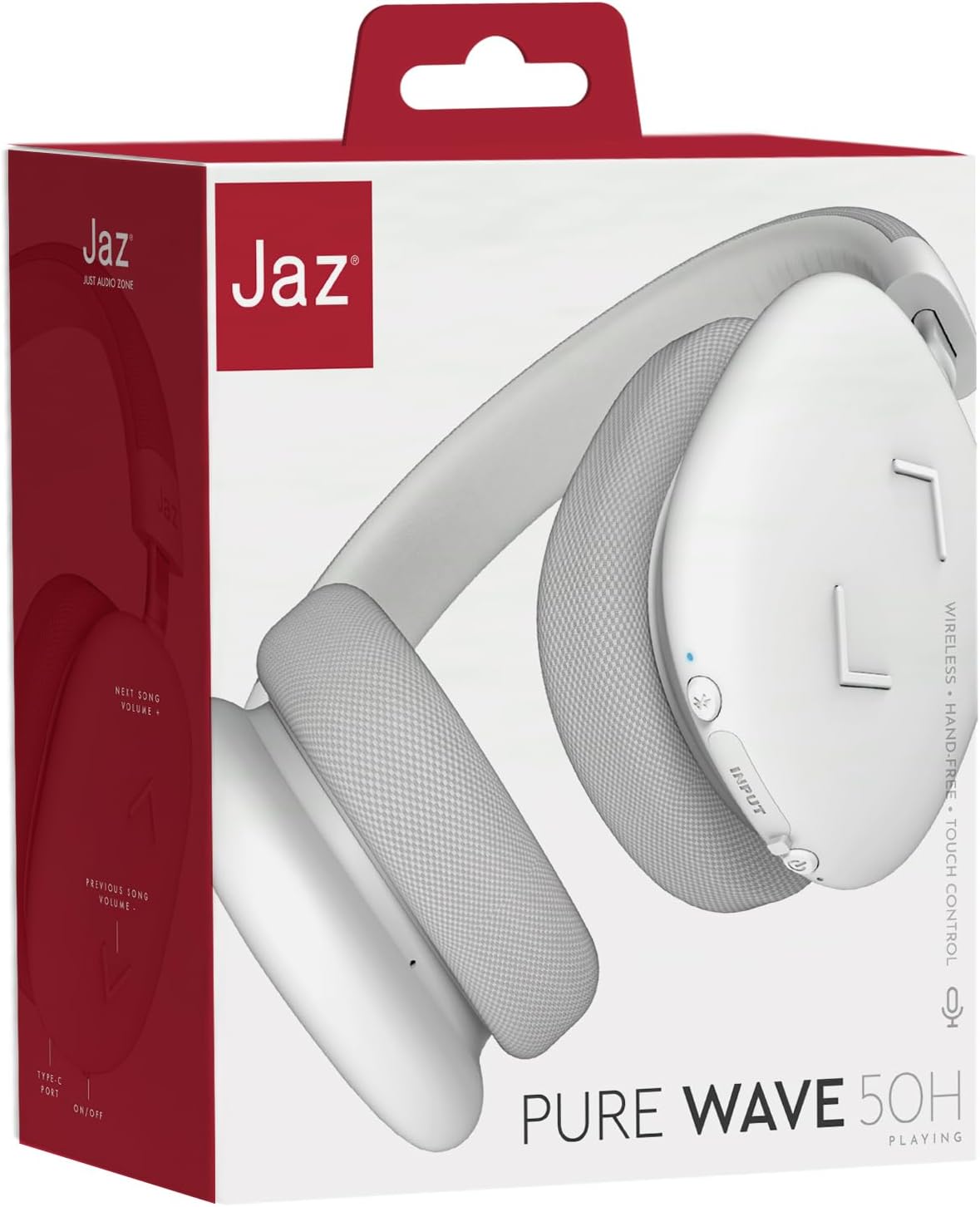 Detalle de JAZ Pure Wave Casque sans fil 50 Heures