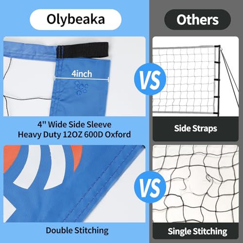 Thumbnail 1 de Portable Outdoor Volleyball Net Set Volleyball 🏐