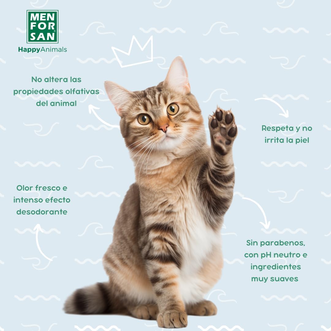 Thumbnail 1 de MENFORSAN Fresh Eau de Toilette per gatti da 125 ml: profumo fresco con effetto deodorante