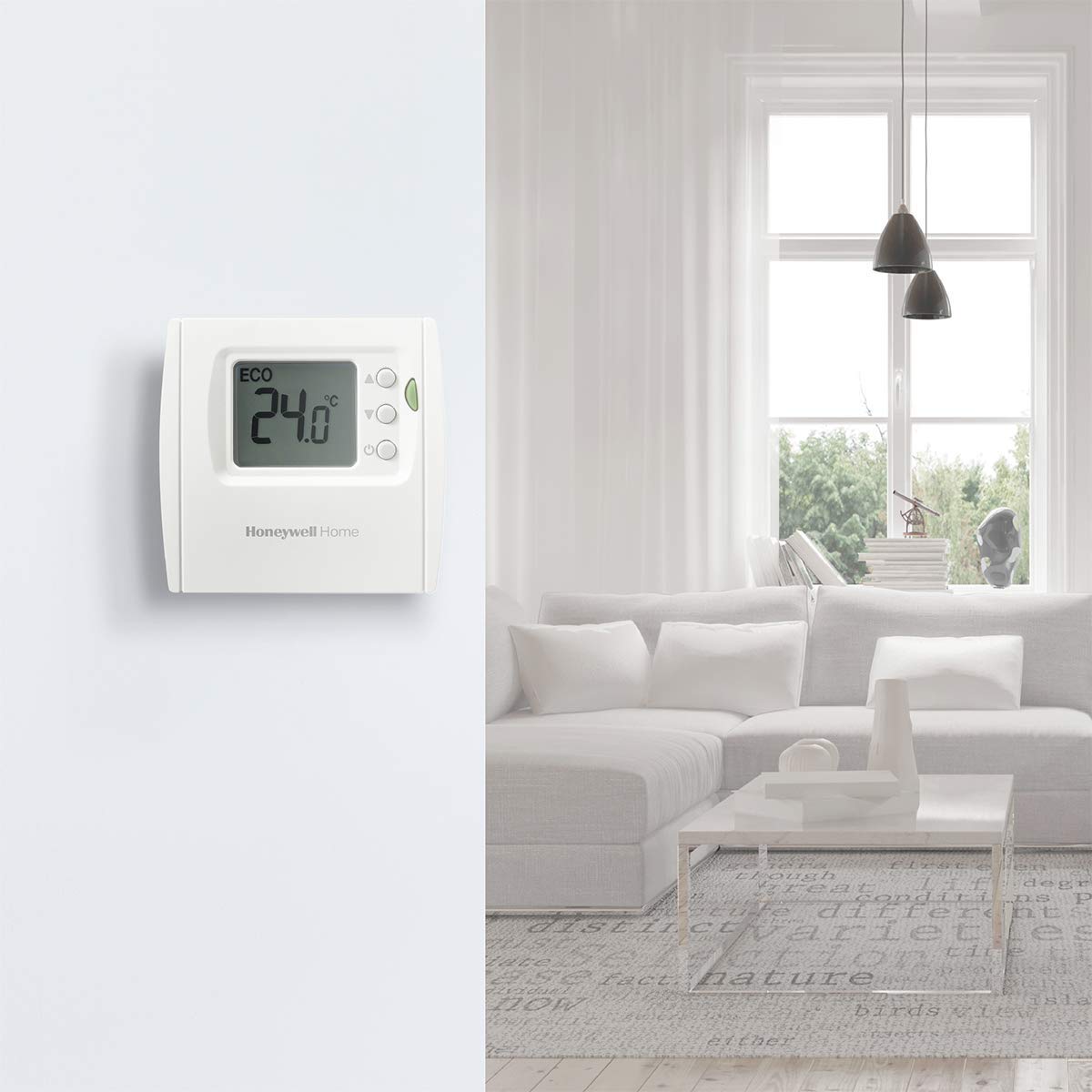 Detalle 2 de Honeywell Home thermostat d'ambiance 🏠