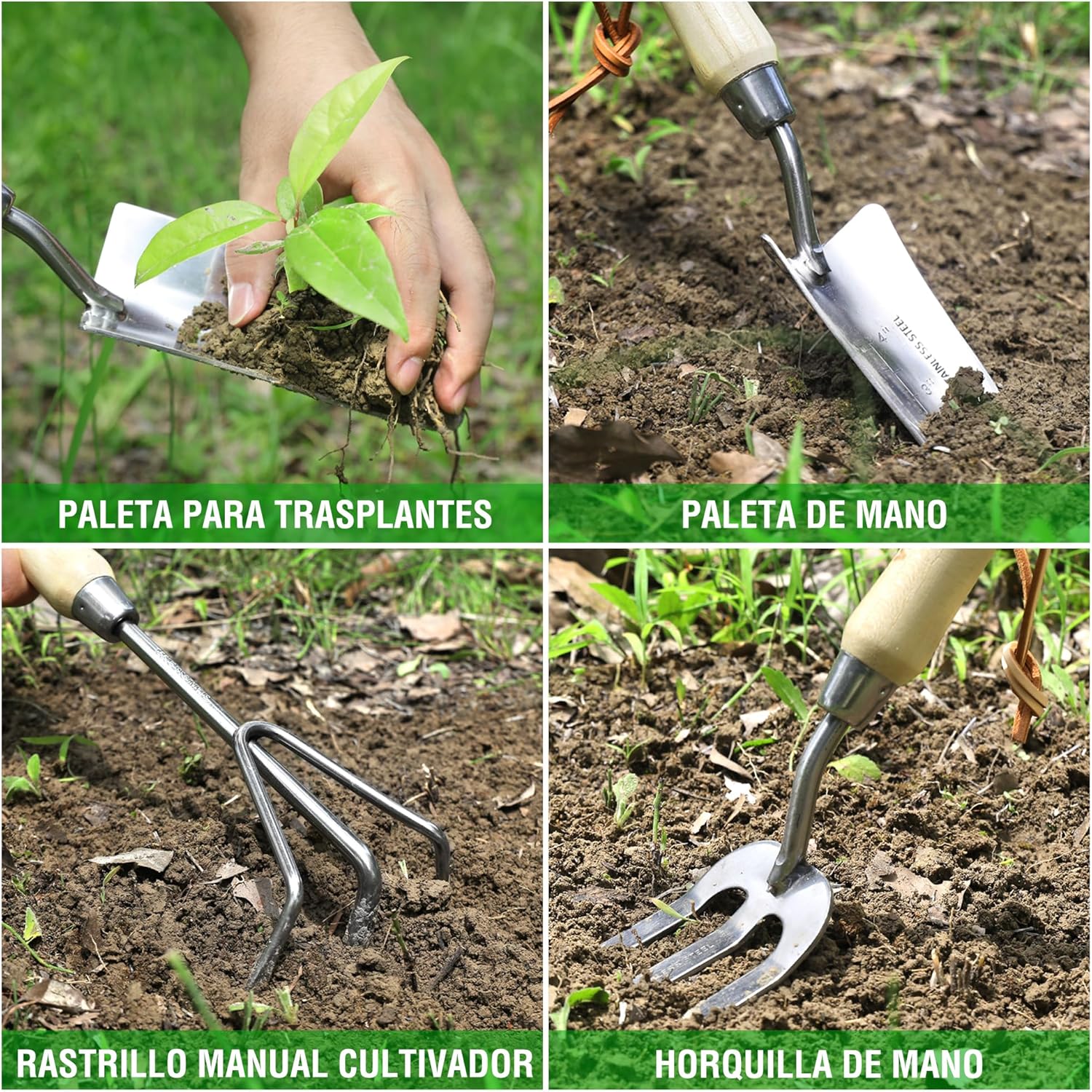 Thumbnail 4 de WORKPRO Juego de Herramientas para Jardín 8PC