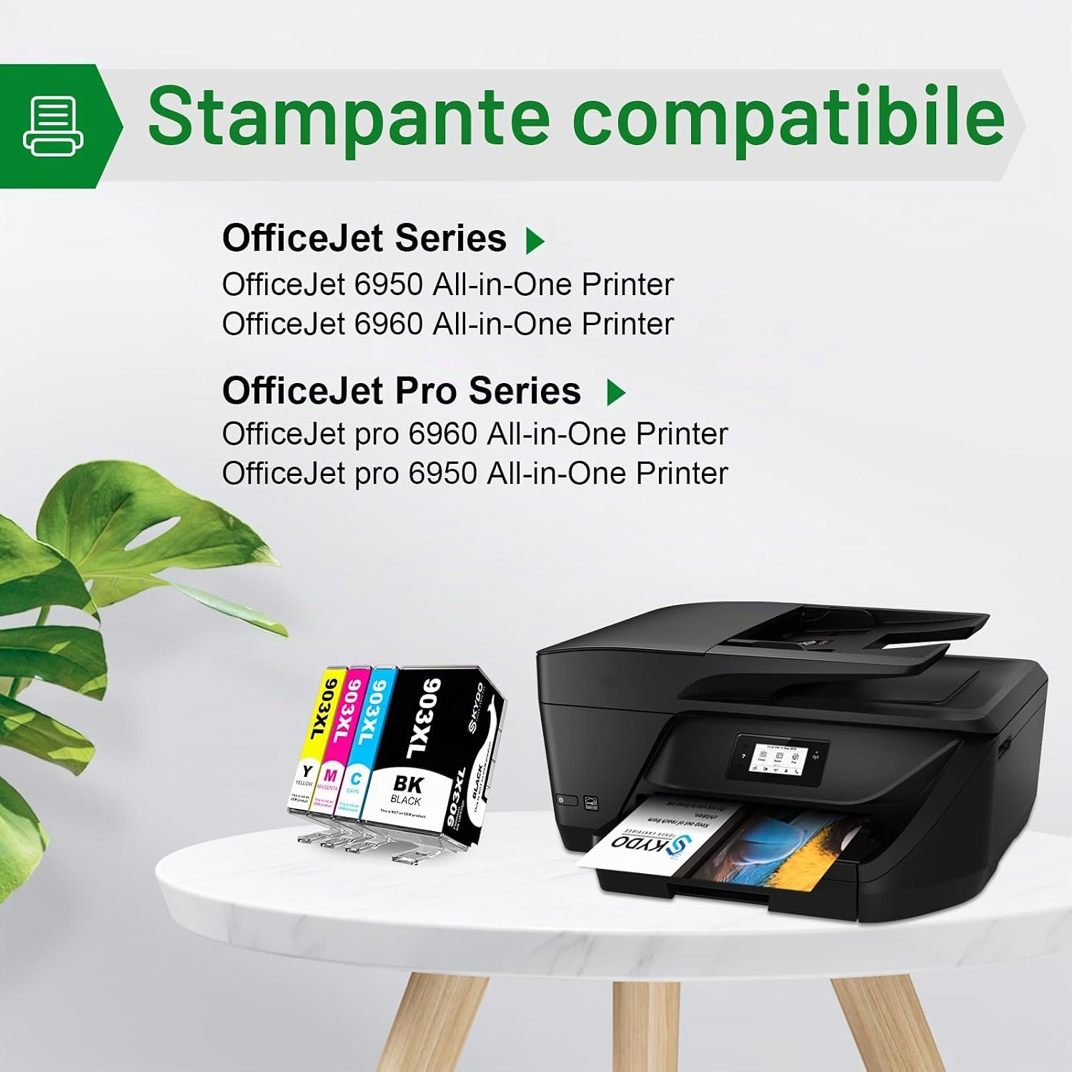 Detalle 2 de Skydo 903XL cartucce compatibili 832/960 pagine 🖨