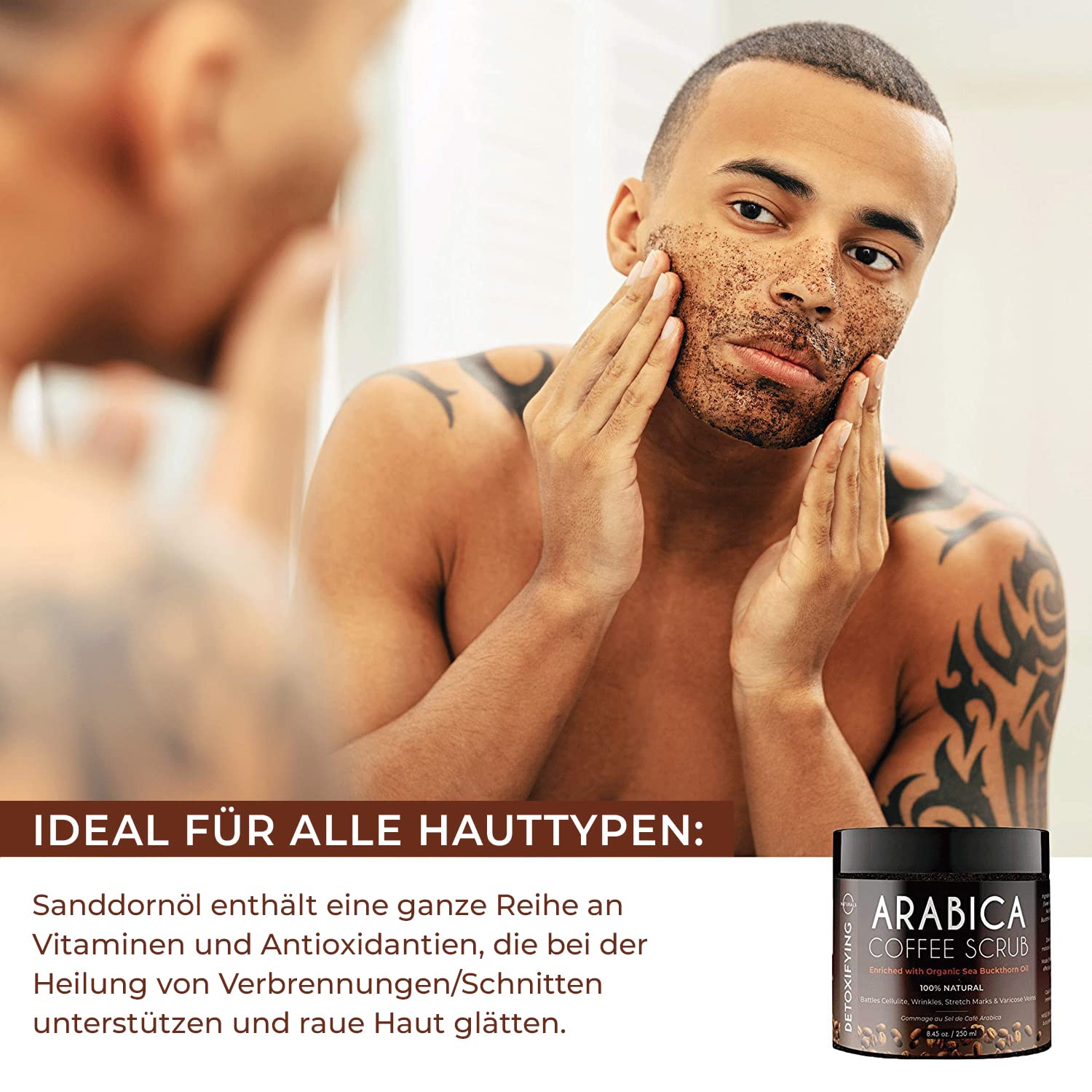 Thumbnail 4 de O Naturals Körperpeeling Arabica Kaffee 250 ml