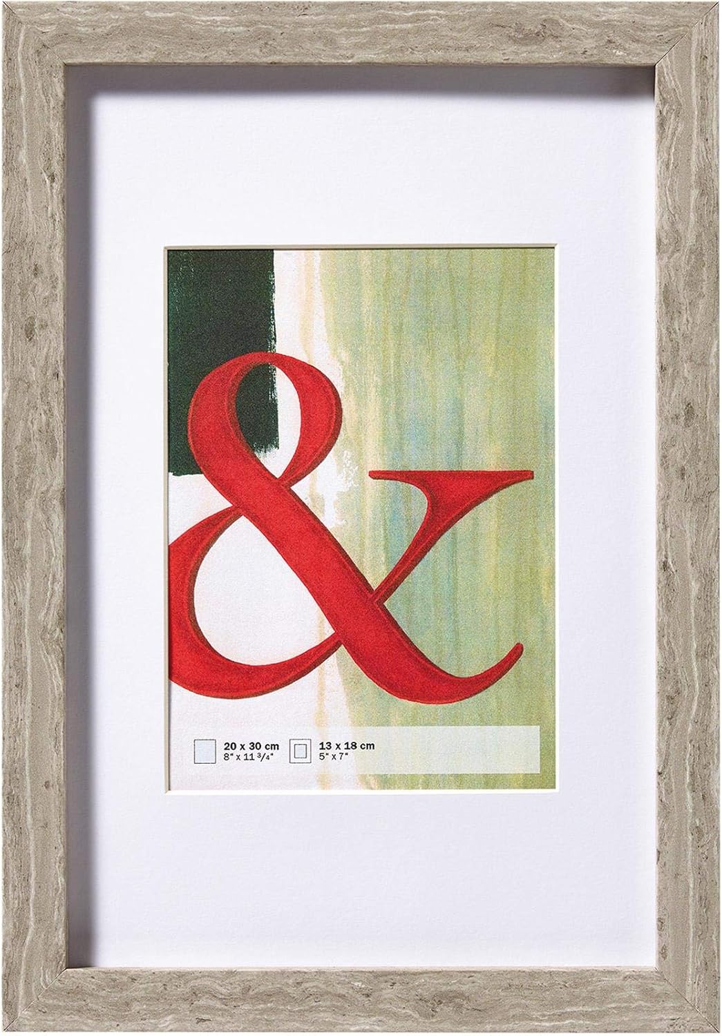 Thumbnail 2 de walther design Cadre photo gris Stockholm en bois, verre véritable, 30 x 45 cm (EA045D)