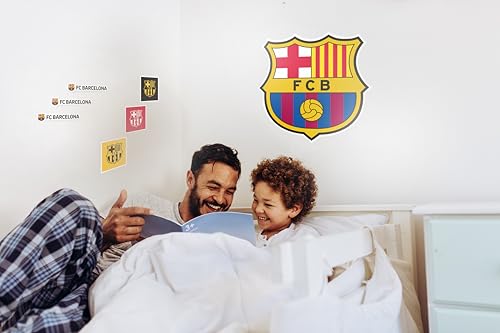 Detalle de fan decor FC Barcelona Vinyl-Wandaufkleber-Set, 50 x 30 cm, 35-teilig