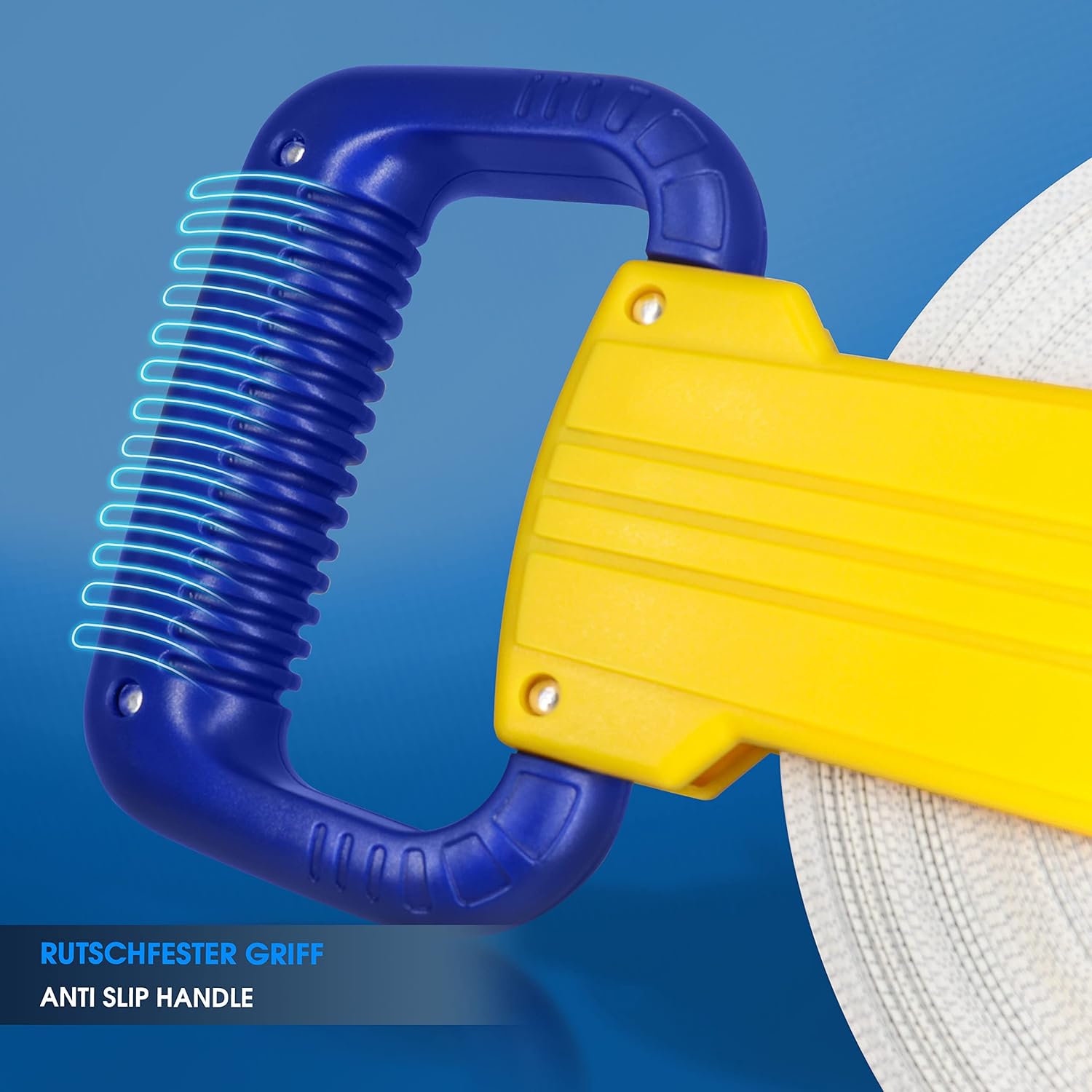 Detalle de S&R Mètre Ruban 100 M d'Arpenteur en Fibre de Verre – Flexomètre Professionnel