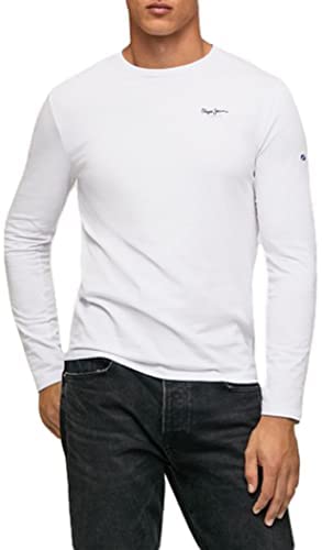 Detalle de Pepe Jeans Original Basic Camiseta Slim Fit manga larga M