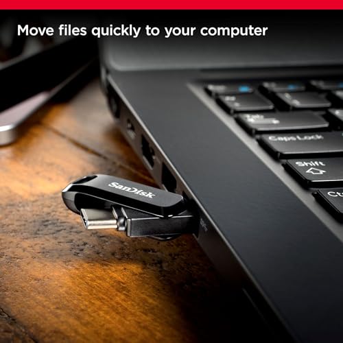 Thumbnail 2 de SanDisk Ultra Dual Drive Go 256 Go: clé USB-C/USB-A réversible, jusqu’à 400 Mo/s