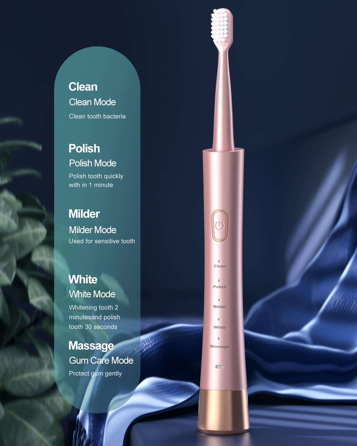 Thumbnail 1 de AJELU Sonic Electric Toothbrush 8 🪥