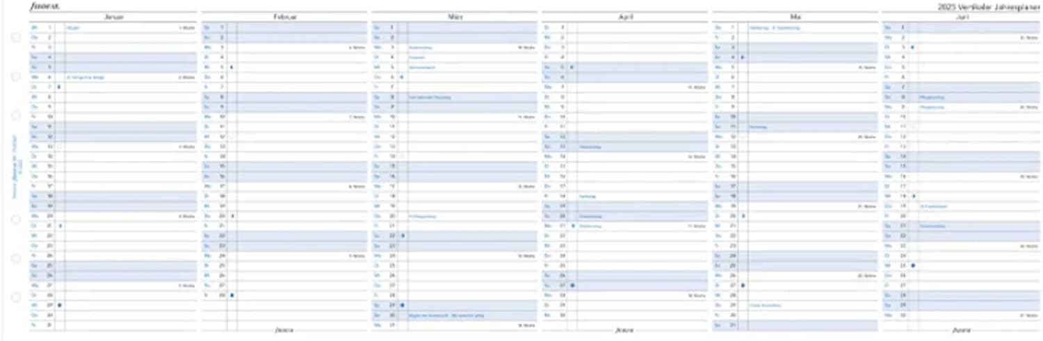 Thumbnail 1 de FILOFAX Calendrier personnel 2025 vertical 📅