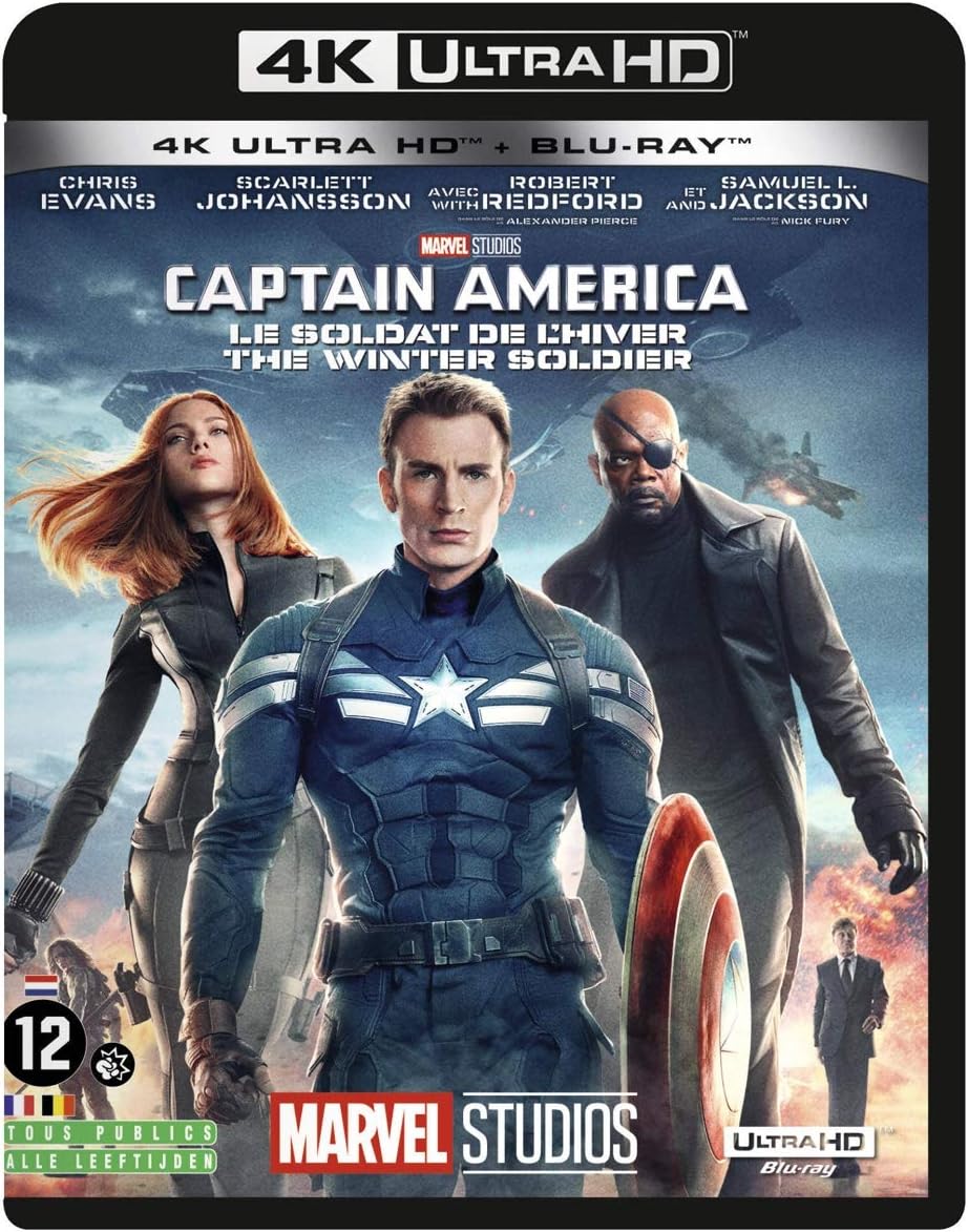 Detalle de Disney Captain America 2 Le Soldat de l'hiver 4K
